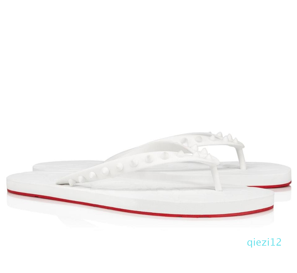 Hot Summer Slipper Beach Slides Studs Red Bottom Loubi Flip Flat Men's Slide Non-slip Outdoor Boy Slippers Flip Flops Sandalias With Box
Hot Summer Slipper Beach Slides Studs Red Bottom Loubi Flip Flat Men's Slide Non-slip Outdoor Boy Slippers Flip Flops Sandalias With Box