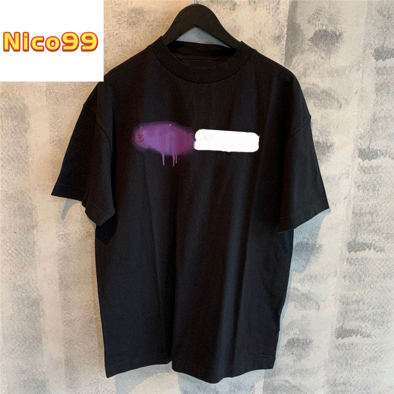 Angels mens t shirt PA Clothing spray letter short sleeve spring summer tide brand men and women with the same casual all-match loose T-shirt trend, 09.black blue
Angels mens t shirt PA Clothing spray letter short sleeve spring summer tide brand men and women with the same casual all-match loose T-shirt trend, 09.black blue
