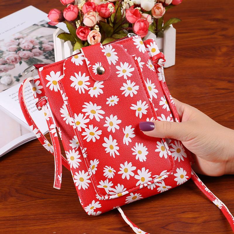 Women Wallet Fashion Small Daisy Shoulder Bag Mobile Phone Messenger Card Holders Handbag Key Pockets Girls Waist Bags
Women Wallet Fashion Small Daisy Shoulder Bag Mobile Phone Messenger Card Holders Handbag Key Pockets Girls Waist Bags