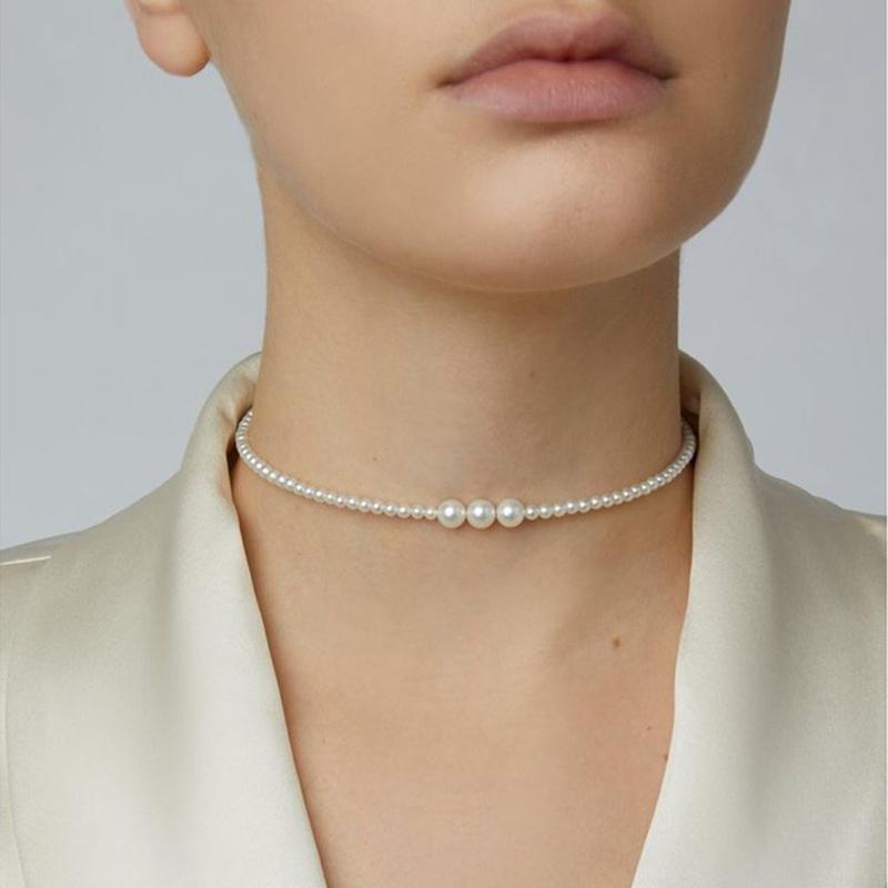 Chokers ALYXUY Classic Pearl Choker String Beaded Heart Pendant Elegant French Retro Necklace Fashion Jewelry Accessories Gift
Chokers ALYXUY Classic Pearl Choker String Beaded Heart Pendant Elegant French Retro Necklace Fashion Jewelry Accessories Gift