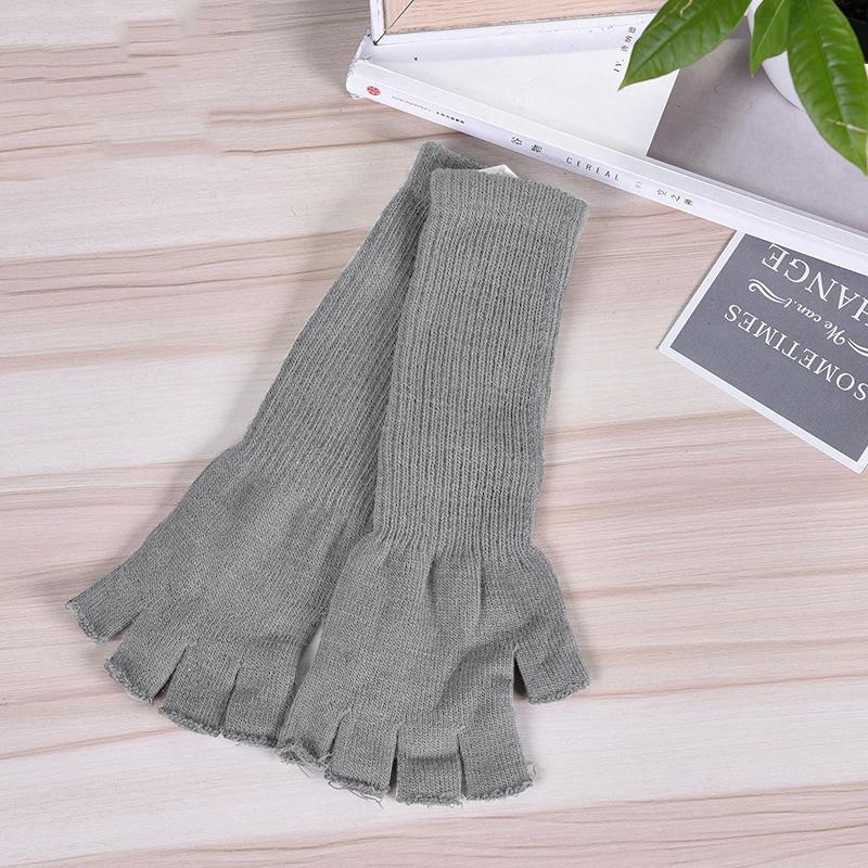 Five Fingers Gloves Women Long Half Finger Hand Knit Autumn Winter Driving Car Warm Arm Cover Mittens
Five Fingers Gloves Women Long Half Finger Hand Knit Autumn Winter Driving Car Warm Arm Cover Mittens