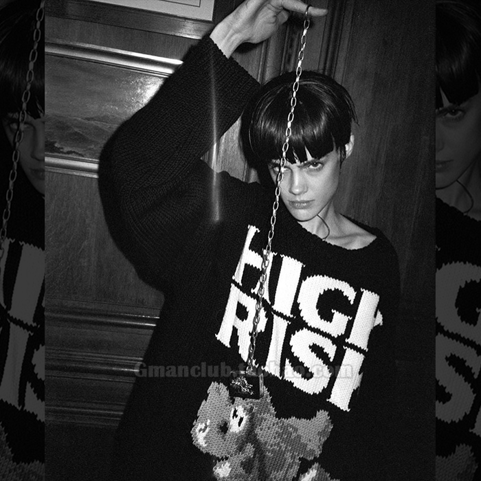 fashiondemon High street independent sad rich second generation ERD 100% wool bear jacquard sweater silhouette crew neck sweater, Black (as shown)
fashiondemon High street independent sad rich second generation ERD 100% wool bear jacquard sweater silhouette crew neck sweater, Black (as shown)