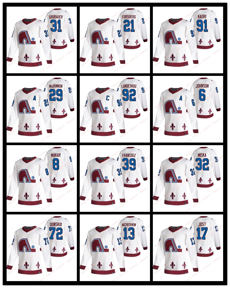 Colorado Avalanche Jerseys 2020-21 Reverse Retro Quebec 19 Sakic Hockey Jersey Nordas 8 Cale Makar 29 Nathan Mackinnon 96 Rantanen Colorado Avalanche Jerseys 2020-21 Reverse Retro Quebec 19 Sakic Hockey Jersey Nordas 8 Cale Makar 29 Nathan Mackinnon 96 Rantanen