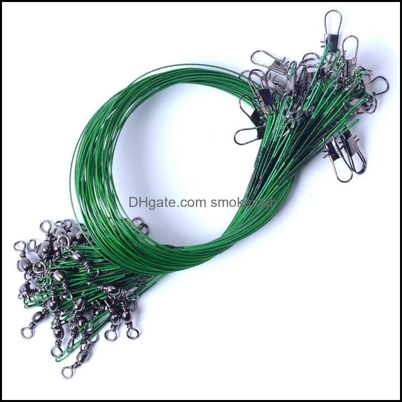 Braid Lines Sports & Outdoors 10 Pcs Steel Wire Leader With Swivel Aessories Leadcore Leash Sea Fishing Rod Line 20Cm 25Cm 30Cm 523 Z2 Drop
Braid Lines Sports & Outdoors 10 Pcs Steel Wire Leader With Swivel Aessories Leadcore Leash Sea Fishing Rod Line 20Cm 25Cm 30Cm 523 Z2 Drop