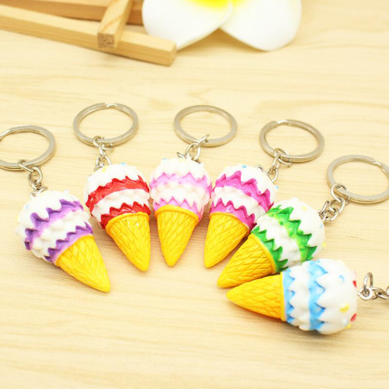 Summer Ice cream cone Key Chain Fashion Cute Keychain Bag Charm Car Resin KeyRing Party Gift Jewelry
Summer Ice cream cone Key Chain Fashion Cute Keychain Bag Charm Car Resin KeyRing Party Gift Jewelry
