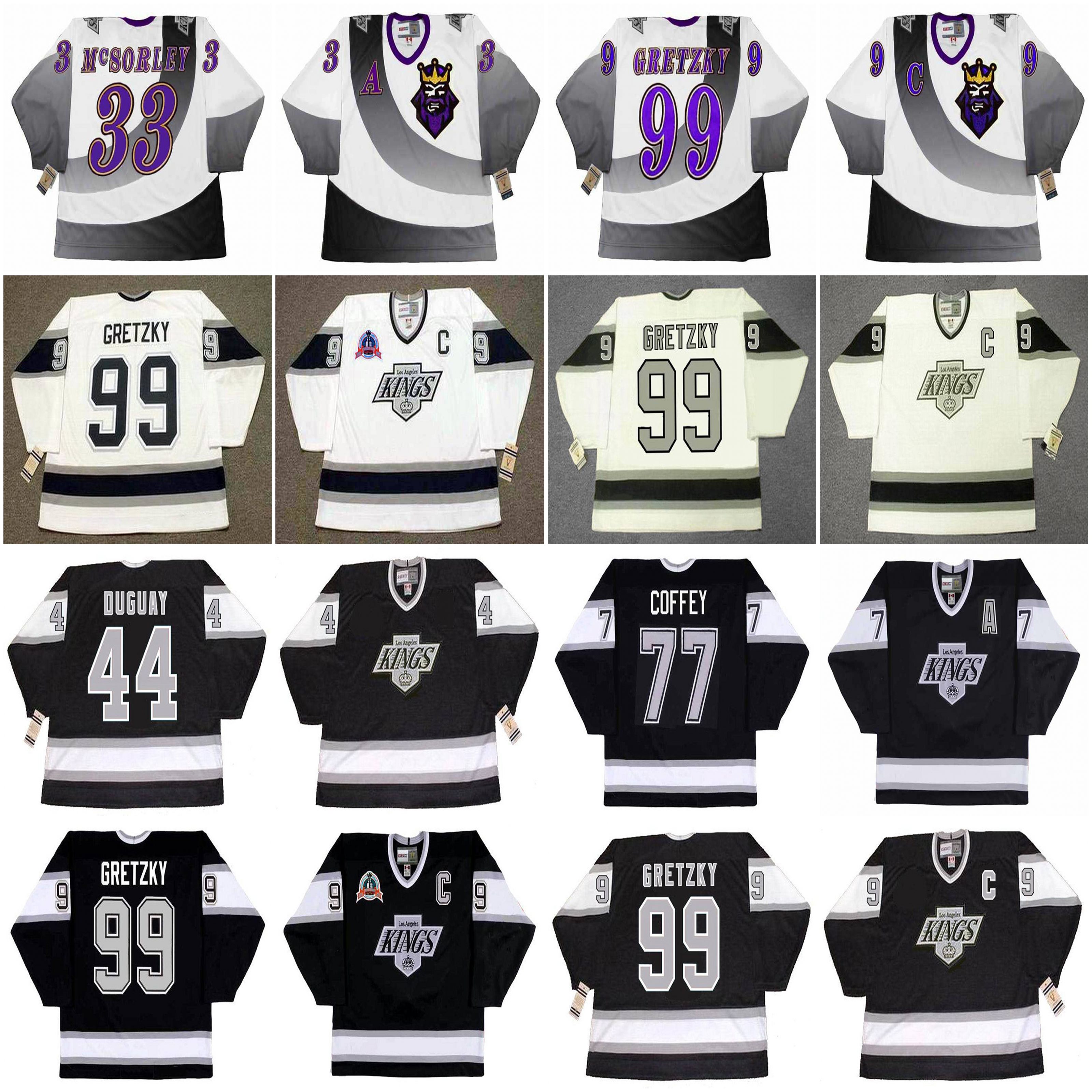 Los Angeles Kings Hockey Jersey 33 MARTY McSORLEY 1995 44 RON DUGUAY 1988 77 PAUL COFFEY 1992 99 WAYNE GRETZKY 1989, 99 wayne gretzky 1989 black
Los Angeles Kings Hockey Jersey 33 MARTY McSORLEY 1995 44 RON DUGUAY 1988 77 PAUL COFFEY 1992 99 WAYNE GRETZKY 1989, 99 wayne gretzky 1989 black