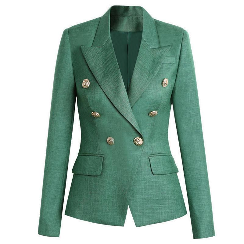 Women' Suits & Blazers 2022 Spring And Autumn European American High-quality Ladies Green Fashionable Jacket
Women' Suits & Blazers 2022 Spring And Autumn European American High-quality Ladies Green Fashionable Jacket
