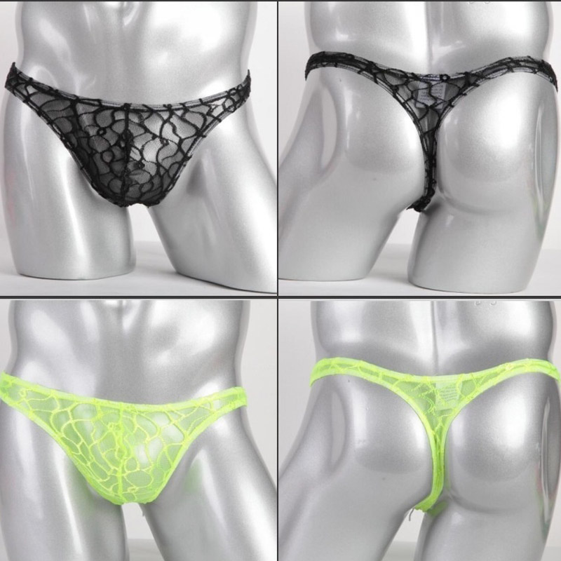 Hot Sexy Mens Lace Thongs Underwear Lingerie Soft Breathable Elastic Fashion Underpants 1089, Mix colors
Hot Sexy Mens Lace Thongs Underwear Lingerie Soft Breathable Elastic Fashion Underpants 1089, Mix colors