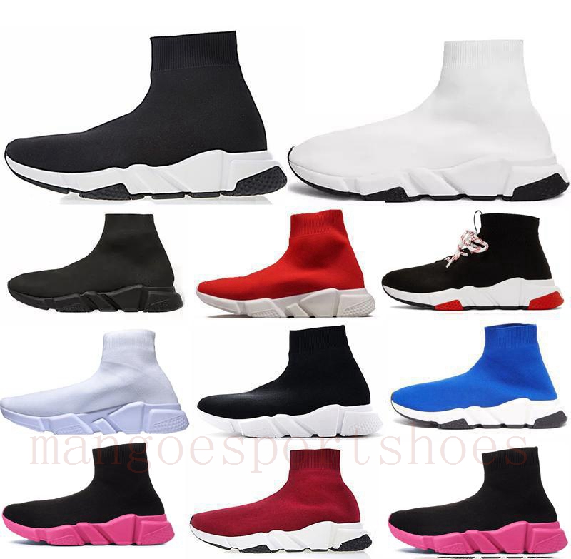 top quality Mens sock Casual shoes Platform womens Sneakers cushion speed trainer 1 Triple Black White Classic Keep warm Winter fashion with Lace jogging
top quality Mens sock Casual shoes Platform womens Sneakers cushion speed trainer 1 Triple Black White Classic Keep warm Winter fashion with Lace jogging