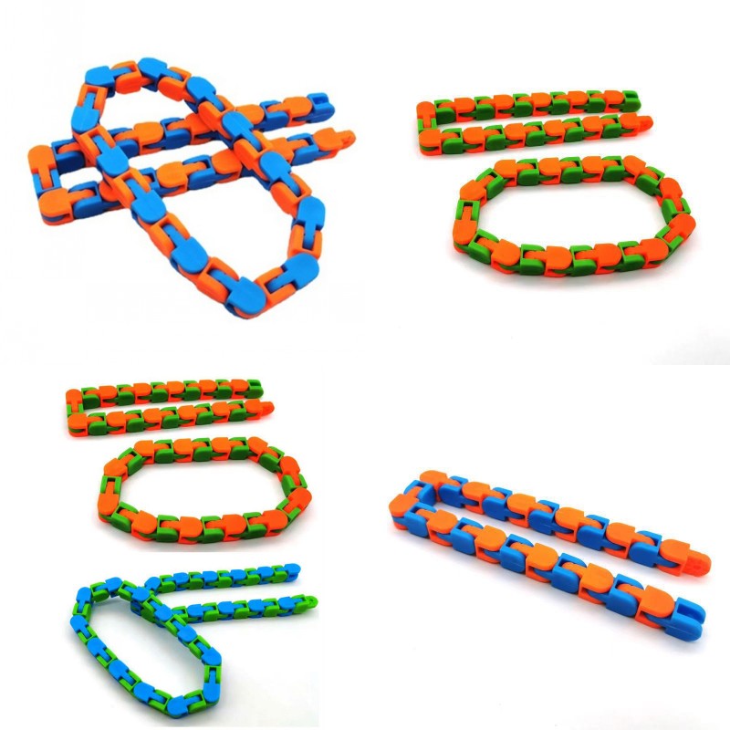 Latest Wacky Tracks Snap and Click Fidget Toys Snake Puzzles Tangle Toys for Kids Adults Party ADHD Autism Stress Relief Keeps Fingers Busy
Latest Wacky Tracks Snap and Click Fidget Toys Snake Puzzles Tangle Toys for Kids Adults Party ADHD Autism Stress Relief Keeps Fingers Busy