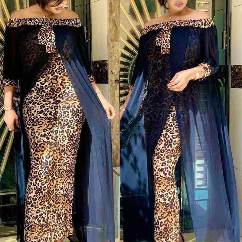 Long African Dress for Women New Dashiki Ankara Print Maxi Dresses African Clothes Robe Africaine Vetement Femme 210408
