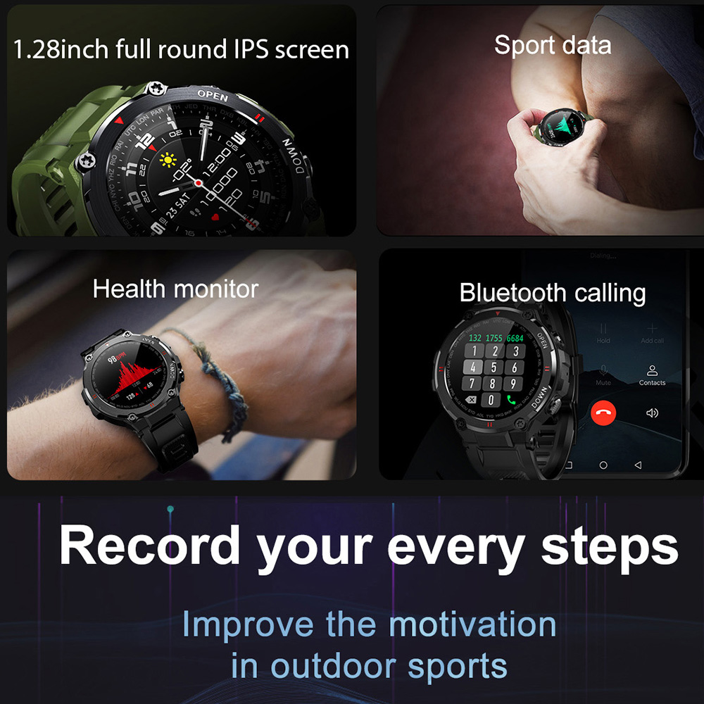 LEMFO Smart Watch Men 2021 Sport Smartwatch Bluetooth Call Music DIY Watch Face 400Mah For Android IOS PK T Rexg, Green
LEMFO Smart Watch Men 2021 Sport Smartwatch Bluetooth Call Music DIY Watch Face 400Mah For Android IOS PK T Rexg, Green
