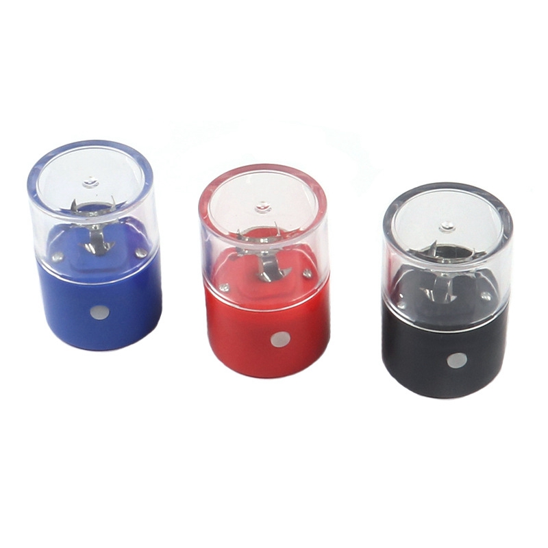 Electric Tobacco Grinder Crusher Herb Smoking Grinders Flashlight Pollen Cigarette Aluminum Alloy Metal Herbal Handheld Chopper with USB Charger DHL
Electric Tobacco Grinder Crusher Herb Smoking Grinders Flashlight Pollen Cigarette Aluminum Alloy Metal Herbal Handheld Chopper with USB Charger DHL