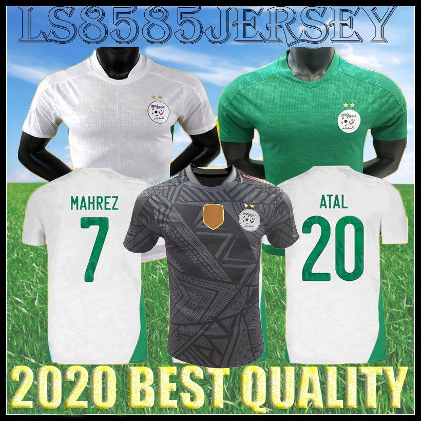 2020 2021 Algeria MAHREZ away Soccer Jerseys argelia 20 21 ATAL FEGHOULI SLIMANI GREEN BLACK men kids TRAINING black Football Shirt player version top quality, Blue
2020 2021 Algeria MAHREZ away Soccer Jerseys argelia 20 21 ATAL FEGHOULI SLIMANI GREEN BLACK men kids TRAINING black Football Shirt player version top quality, Blue