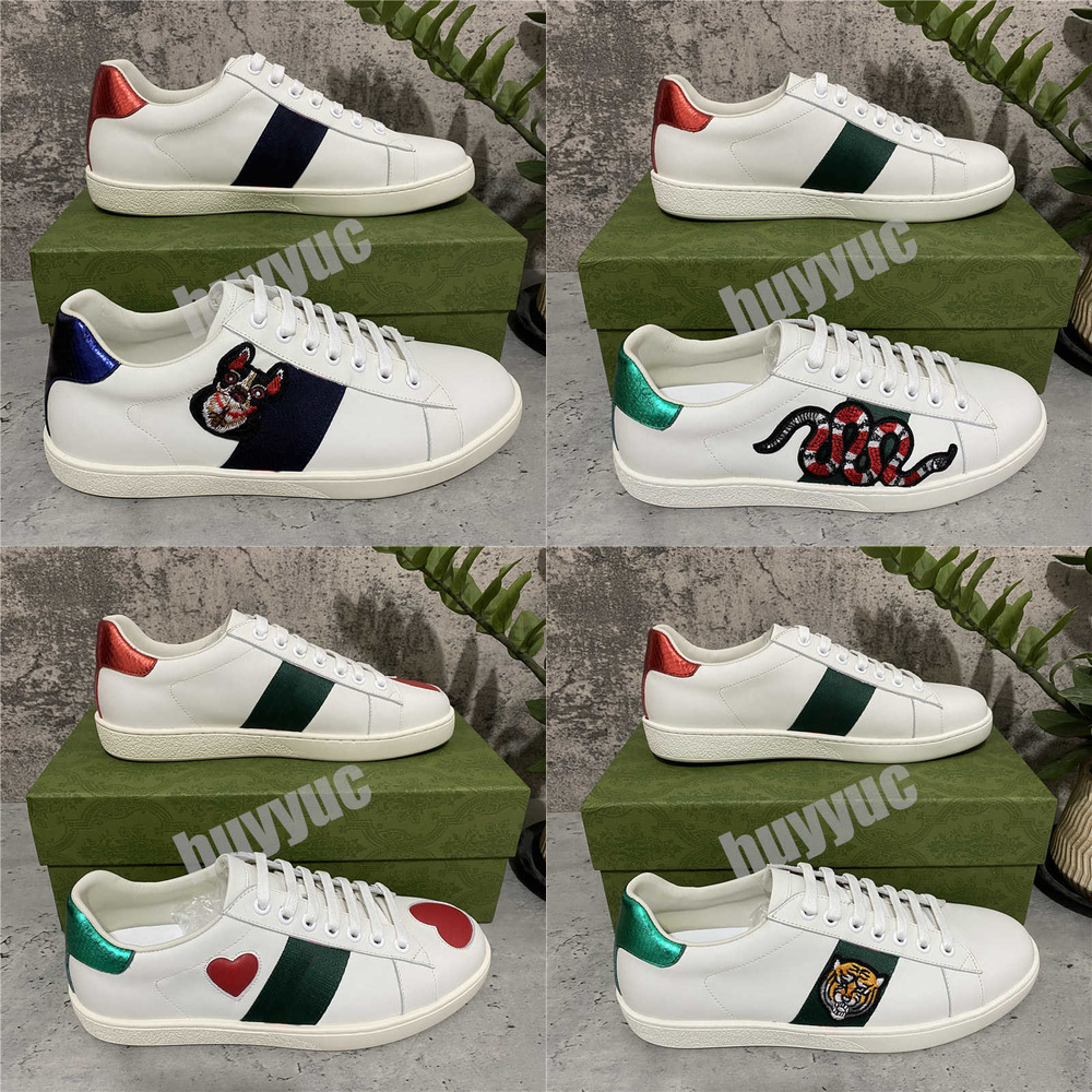 2022 Top Quality Mens Womens Shoe Bee Snake Tiger Casual Genuine Leather Shoes Embroidery Classic Trainers Python Embroidered Lover Sneakers 
2022 Top Quality Mens Womens Shoe Bee Snake Tiger Casual Genuine Leather Shoes Embroidery Classic Trainers Python Embroidered Lover Sneakers
