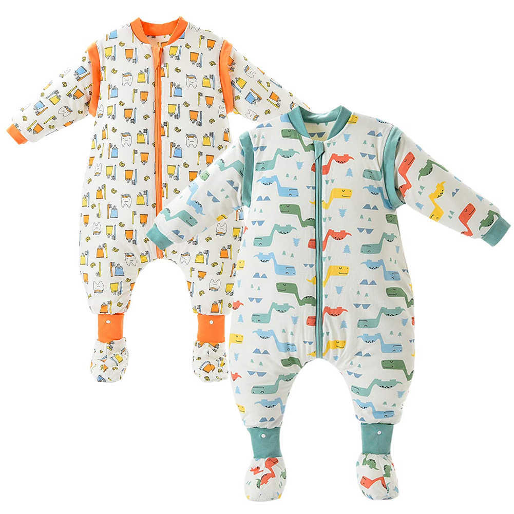 2.5/3.5 TOG Baby Sleep Bag with Leg Thick Warm Removable Long Sleeve Sleep Sack for Toddler Boy Girl Clothes Bedding Blanket H1019
2.5/3.5 TOG Baby Sleep Bag with Leg Thick Warm Removable Long Sleeve Sleep Sack for Toddler Boy Girl Clothes Bedding Blanket H1019