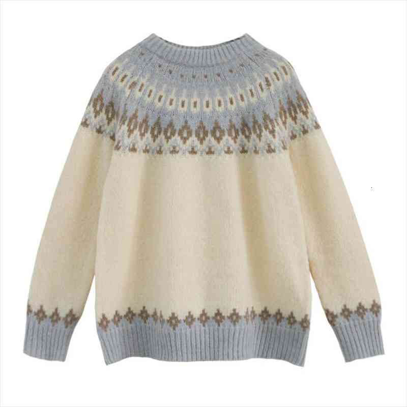 Harajuku Winter Fashion Vintage Women Geometric Print O-neck Pullover Long Sleeve Loose Knitted Oversize Sweater Female, White;black
Harajuku Winter Fashion Vintage Women Geometric Print O-neck Pullover Long Sleeve Loose Knitted Oversize Sweater Female, White;black