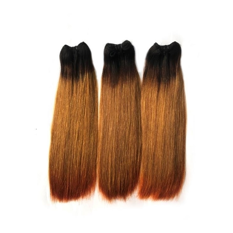 braided with smooth A hair, Auburn