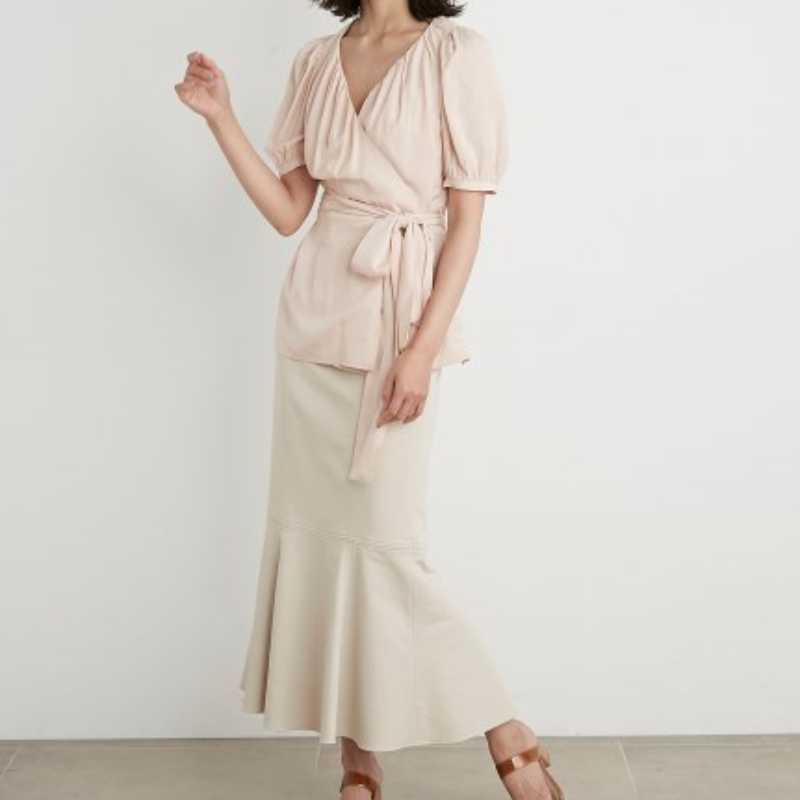 Japan Style Office Wear Elegant Solid Blouse Cross V-neck Bow Tie Slim Waist Short Sleeve Shirt Summer Chic Blusa Mujer 210525, Pink
Japan Style Office Wear Elegant Solid Blouse Cross V-neck Bow Tie Slim Waist Short Sleeve Shirt Summer Chic Blusa Mujer 210525, Pink