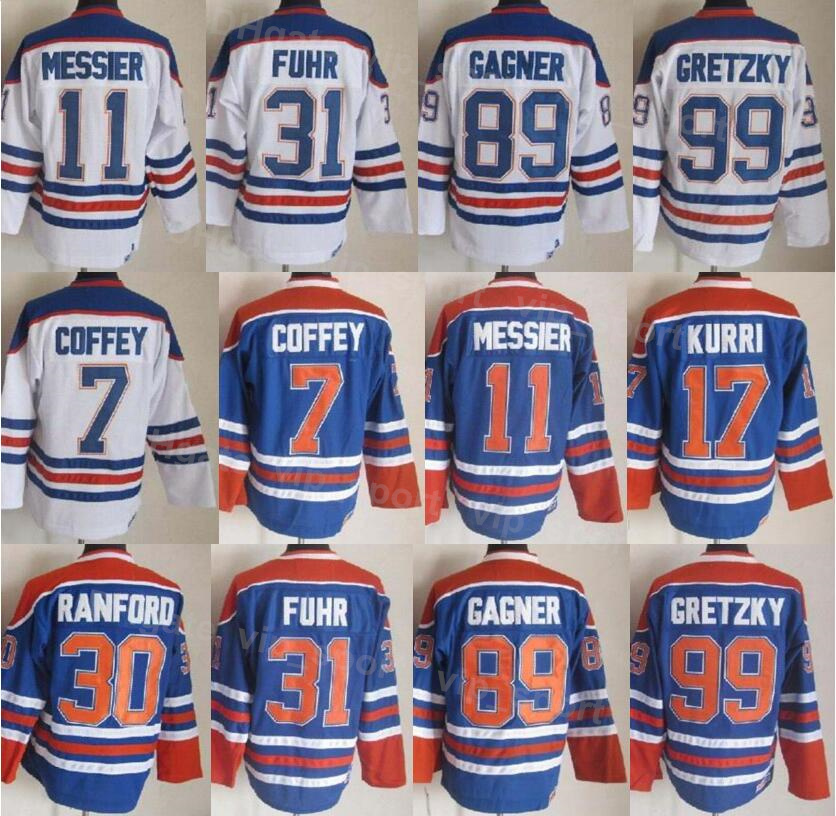 Men Ice Hockey Vintage Retro 11 Mark Messier Jersey 30 Bill Ranford 7 Paul Coffey 89 Sam Gagner 17 Jari Kurri 31 Grant Fuhr 99 Wayne Gretzky Blue White Stitched YouGong, 99 blue
Men Ice Hockey Vintage Retro 11 Mark Messier Jersey 30 Bill Ranford 7 Paul Coffey 89 Sam Gagner 17 Jari Kurri 31 Grant Fuhr 99 Wayne Gretzky Blue White Stitched YouGong, 99 blue