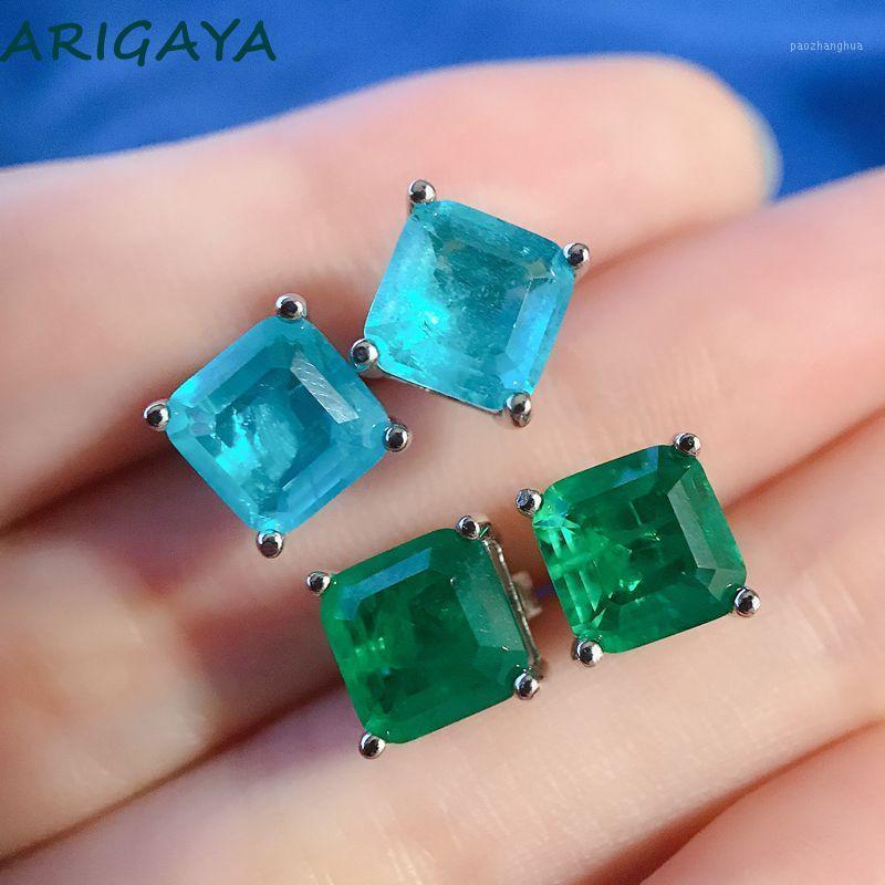 100% 925 Sterling Silver 7x7mm Lab Paraiba Tourmaline Emerald Gemstone Stud Earrings For Women Gifts Fine Jewelry Wholesale, Golden;silver
100% 925 Sterling Silver 7x7mm Lab Paraiba Tourmaline Emerald Gemstone Stud Earrings For Women Gifts Fine Jewelry Wholesale, Golden;silver
