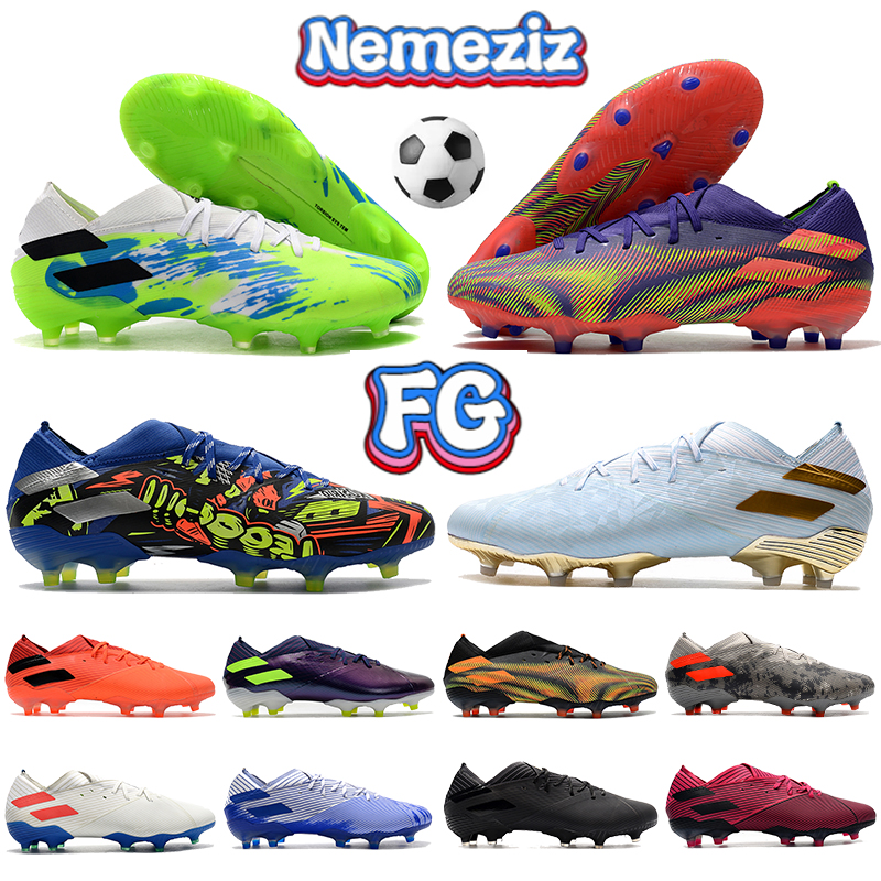 Nemeziz 19.1 low FG Men soccer cleats Shoes volt black multi-color white gold deep blue burgundy red luxury mens designer football sneakers, Bubble wrap packaging
Nemeziz 19.1 low FG Men soccer cleats Shoes volt black multi-color white gold deep blue burgundy red luxury mens designer football sneakers, Bubble wrap packaging