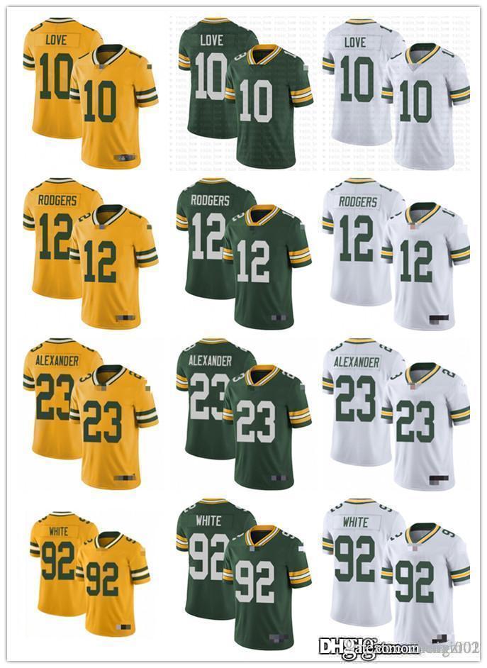 Mens Womens Youth Green Bay Packers 12 Aaron Rodgers 23 Jaire Alexander Green 10 Love Yellow 92 Reggie White Football Jersey, Black;red
Mens Womens Youth Green Bay Packers 12 Aaron Rodgers 23 Jaire Alexander Green 10 Love Yellow 92 Reggie White Football Jersey, Black;red