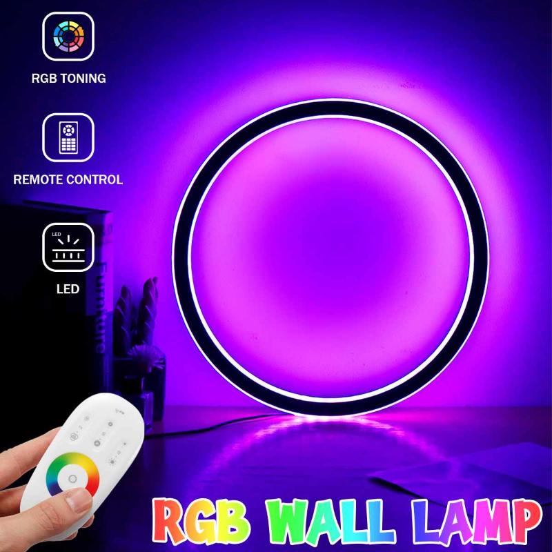 Wall Lamps Nordic Luxury RGB Indoor Modern Aluminum Frame Remote Control Adjustable Home Corridor LED Atmosphere Lamp
Wall Lamps Nordic Luxury RGB Indoor Modern Aluminum Frame Remote Control Adjustable Home Corridor LED Atmosphere Lamp