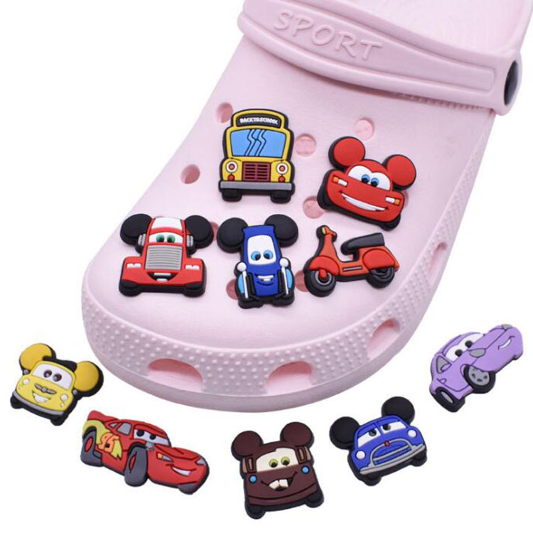 cute cartoon colorful car croc charms pvc shoecharms buckle child clog bracellet wristband decor, White;pink
cute cartoon colorful car croc charms pvc shoecharms buckle child clog bracellet wristband decor, White;pink