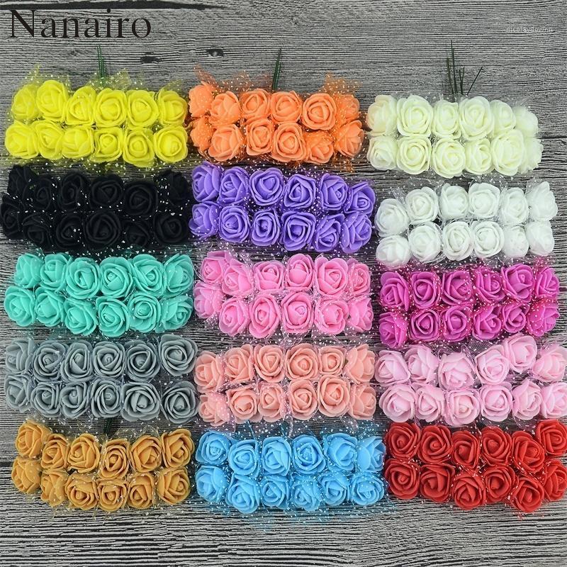 Decorative Flowers & Wreaths 144PCS Mini Artificial Bubble Rose Bouquet Multi-color Wedding Home Decoration Flower Craft Garland Accessories
Decorative Flowers & Wreaths 144PCS Mini Artificial Bubble Rose Bouquet Multi-color Wedding Home Decoration Flower Craft Garland Accessories