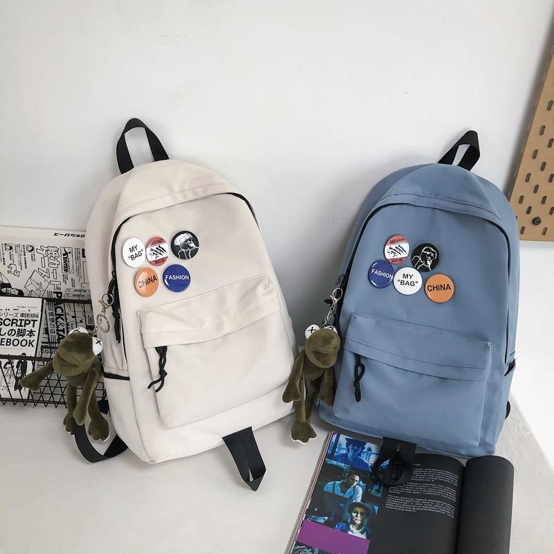 Backpack Badge Boys Backpacks Shoulder School Bag For Teenagers Cute Children's Waterproof Travel Men Schoolbags Man, Black
Backpack Badge Boys Backpacks Shoulder School Bag For Teenagers Cute Children's Waterproof Travel Men Schoolbags Man, Black