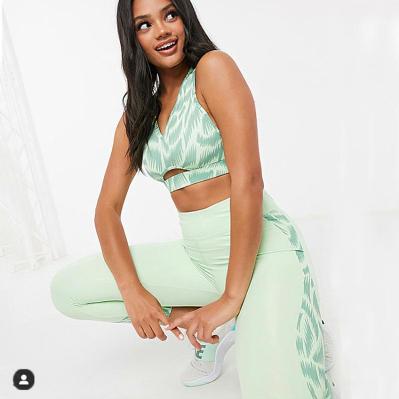 Fitness Women Sport Suit Female Yoga Set Padded Coconut Leaves Sportswear Sexy Ensemble Gym Wear Running Clothing Tracksuit Outfit, Leaf set
Fitness Women Sport Suit Female Yoga Set Padded Coconut Leaves Sportswear Sexy Ensemble Gym Wear Running Clothing Tracksuit Outfit, Leaf set