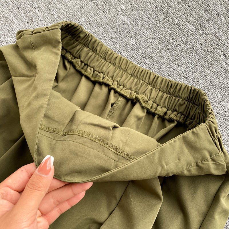Nomikuma Safari Style Vintage Woman Skirts Korea Pleated High Waist A-line Skirts Spring Summer New Faldas Mujer Moda 6G772 210427