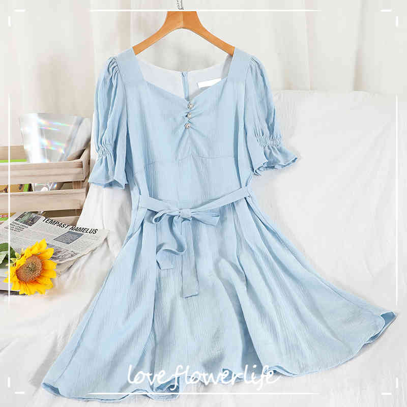 LoveFlowerLife Summer Casual Solid Dress A Line Square Collar Pullover Mid-Calf High Waist Women Beach Dresses 210521, Black
LoveFlowerLife Summer Casual Solid Dress A Line Square Collar Pullover Mid-Calf High Waist Women Beach Dresses 210521, Black
