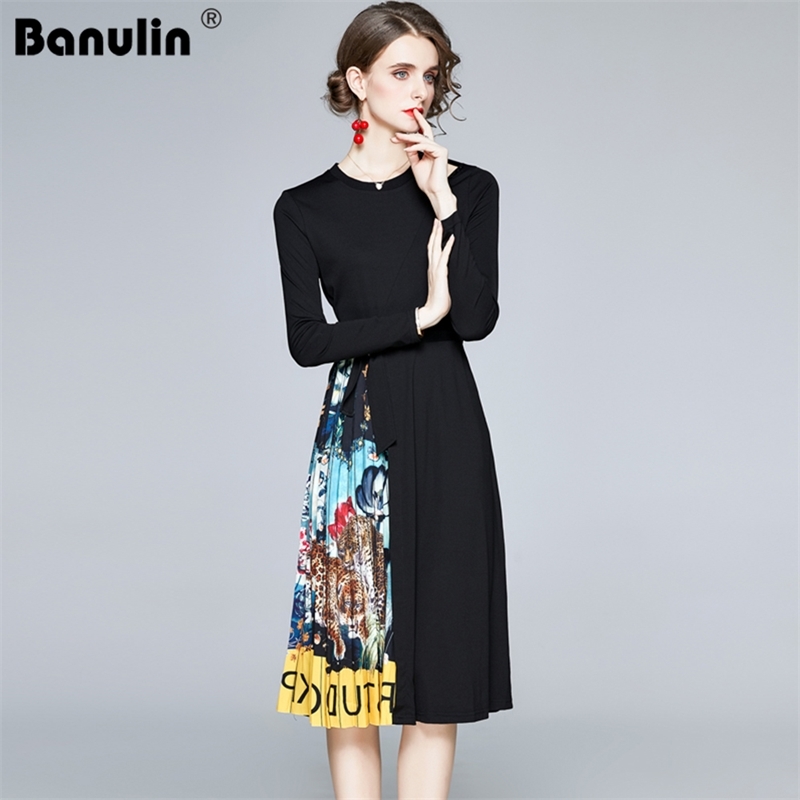Banulin Vintage Print Belt Pleated Dress Women Elegant Office Ladies Work es Long Sleeve Female Autumn Midi Party 210603, Design and color
Banulin Vintage Print Belt Pleated Dress Women Elegant Office Ladies Work es Long Sleeve Female Autumn Midi Party 210603, Design and color