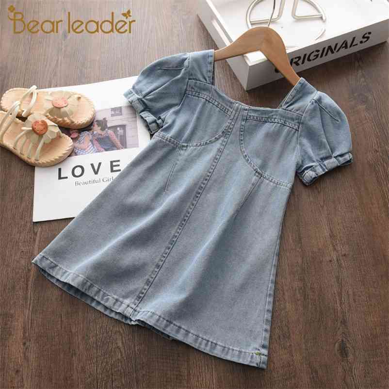 Girls Baby Denim Dresses Fashion Kid Girl Solid Costumes Kids Sweet Vestidos Children Ruched Clothing 3-7 Years 210429, Ah5047 blue
Girls Baby Denim Dresses Fashion Kid Girl Solid Costumes Kids Sweet Vestidos Children Ruched Clothing 3-7 Years 210429, Ah5047 blue