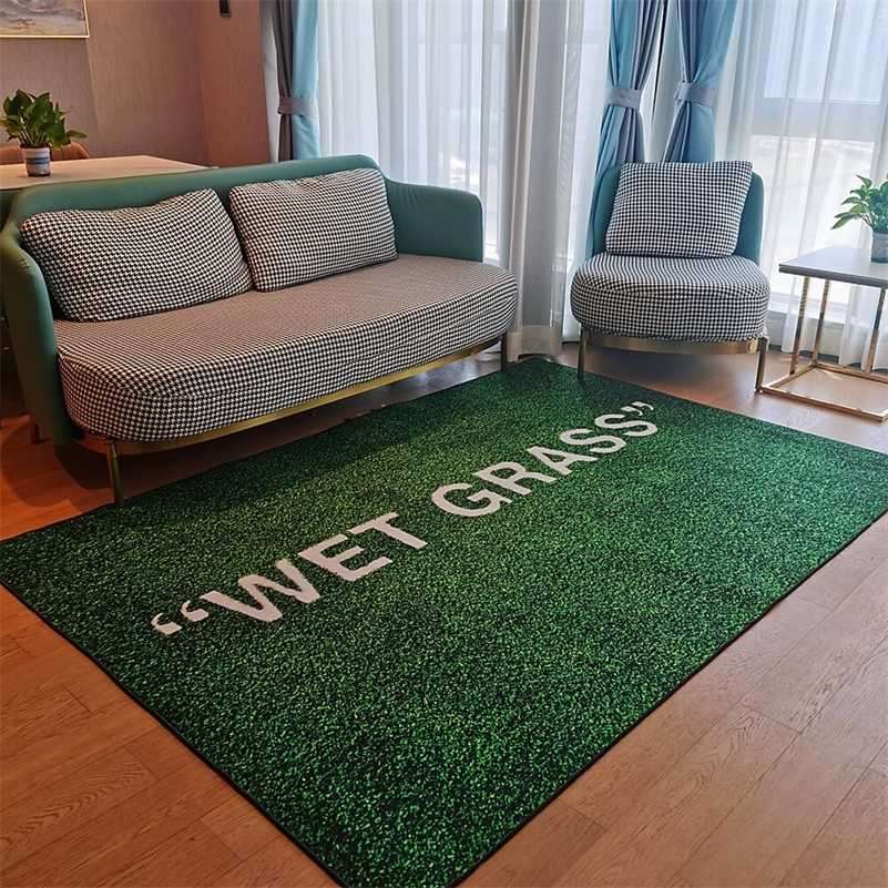 WET GRASS Rug Carpet Living Room Decoration Carpet Bedroom Bedside Bay Window Area Rugs Sofa Floor Mat 220105, Green
WET GRASS Rug Carpet Living Room Decoration Carpet Bedroom Bedside Bay Window Area Rugs Sofa Floor Mat 220105, Green