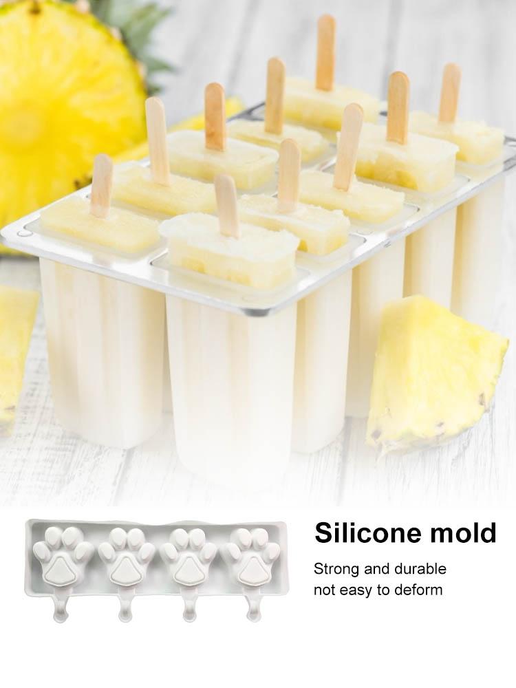 Cell Ice Cream Silicone Mold DIY Non-stick French Mousse Popsicle Cube Tray Dessert Chocolate Cake Baking Moulds