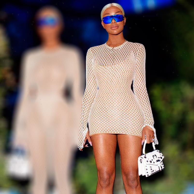 sparkly sheer shannon and women dresses shannade clermont twins inspired soft touch nude long sleeve khloe fishnet bodycon, Black;gray
sparkly sheer shannon and women dresses shannade clermont twins inspired soft touch nude long sleeve khloe fishnet bodycon, Black;gray