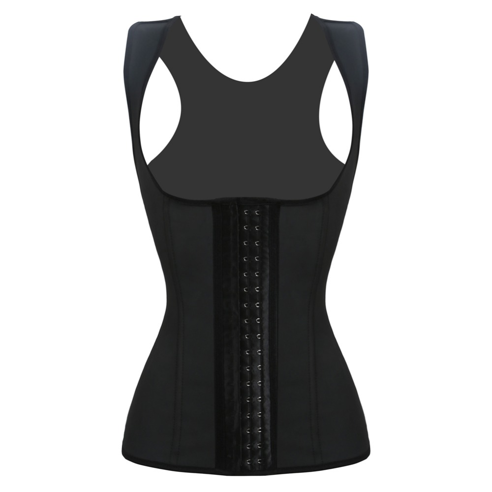 Woman Bustiers Black Waist Trainer Vest Steel Boned Latex Waist Trainers Waist Trainer Corsets XXXL Plus Size
Woman Bustiers Black Waist Trainer Vest Steel Boned Latex Waist Trainers Waist Trainer Corsets XXXL Plus Size