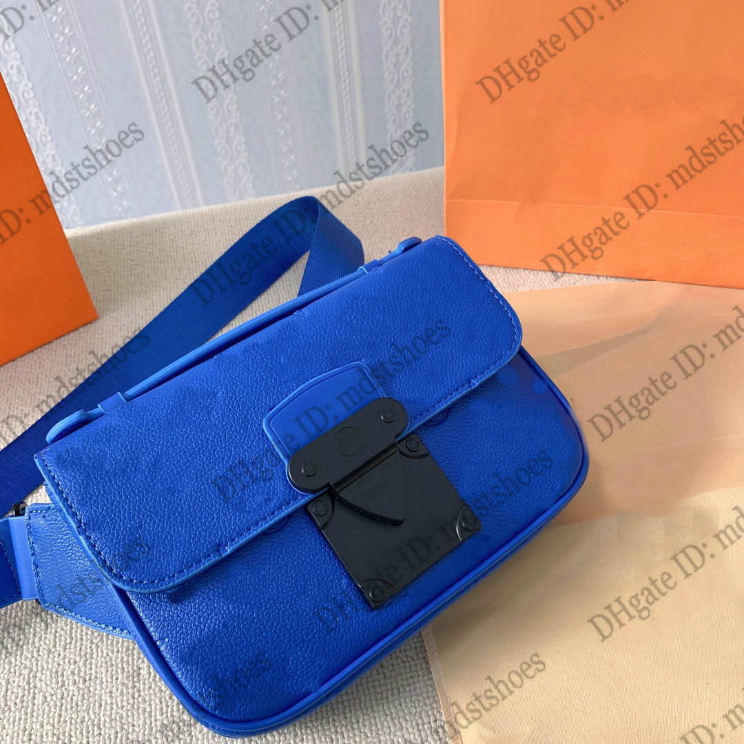 S Lock Sling Waist Bag 5A Hasp Bag Trunk lock Monograms Embossed Designers Luxurys Handbag Clutch Cross Body Magnetic Closure M58487, #1
S Lock Sling Waist Bag 5A Hasp Bag Trunk lock Monograms Embossed Designers Luxurys Handbag Clutch Cross Body Magnetic Closure M58487, #1