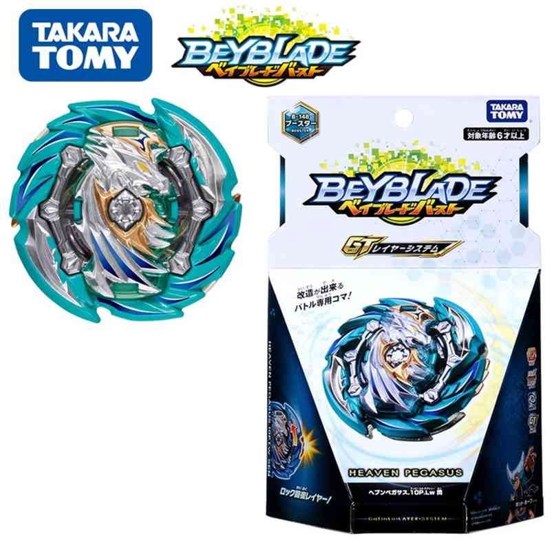 B-148 Booster Heaven Pegasus 10 Proof Low Sen/Takara Tomy Beyblade Burst/Gatinko/GT Series |Beyfan 210901
B-148 Booster Heaven Pegasus 10 Proof Low Sen/Takara Tomy Beyblade Burst/Gatinko/GT Series |Beyfan 210901