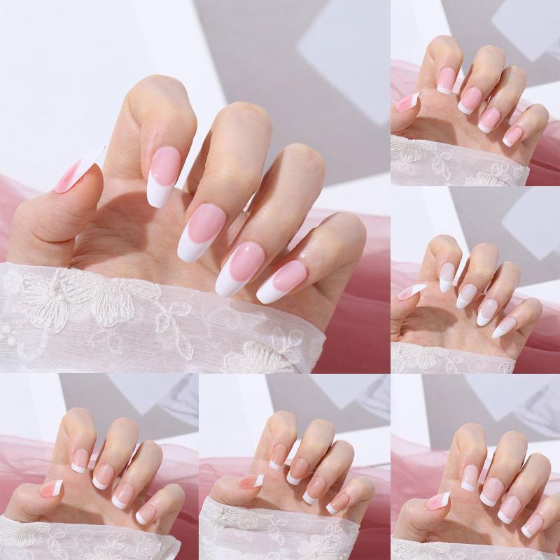 Nail Art Kits Press On Nails Full Cover Artificial Manicure Tool French Square Head False Fake Tips Wearable
Nail Art Kits Press On Nails Full Cover Artificial Manicure Tool French Square Head False Fake Tips Wearable