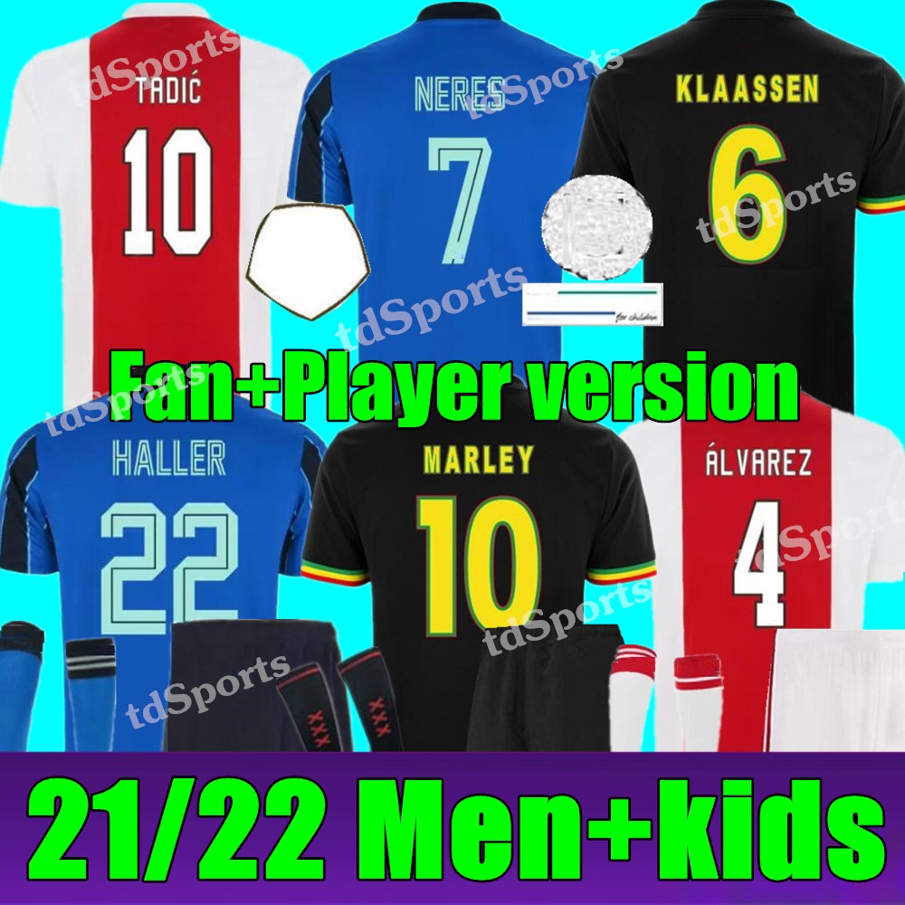 New 21 22 Bob Marley Soccer Jerseys TADIC BERGHUIS ajaxes HALLER Third black Kit BLIND NERES CRUYFF KLAASSEN GRAVENBERCH 2022 football shirt, Black;yellow
New 21 22 Bob Marley Soccer Jerseys TADIC BERGHUIS ajaxes HALLER Third black Kit BLIND NERES CRUYFF KLAASSEN GRAVENBERCH 2022 football shirt, Black;yellow
