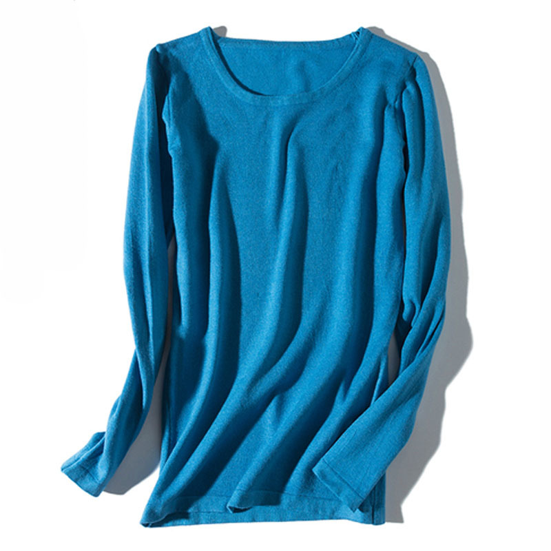 Autumn/winter Fashion Women Sweaters Casual Solid Pullovers Sweater Women Long Sleeve O-neck Knitted Sweater 5793 50 210518