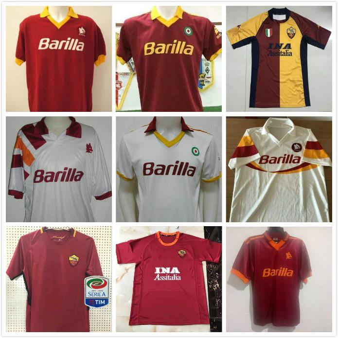 1990 1991 1992 1994 1995 RETRO roma soccer jersey 00 01 TOTTI BATISTUTA Candela Montella shirt classic vintage Maglia da calcio NAKATA BALBO, Black;yellow
1990 1991 1992 1994 1995 RETRO roma soccer jersey 00 01 TOTTI BATISTUTA Candela Montella shirt classic vintage Maglia da calcio NAKATA BALBO, Black;yellow