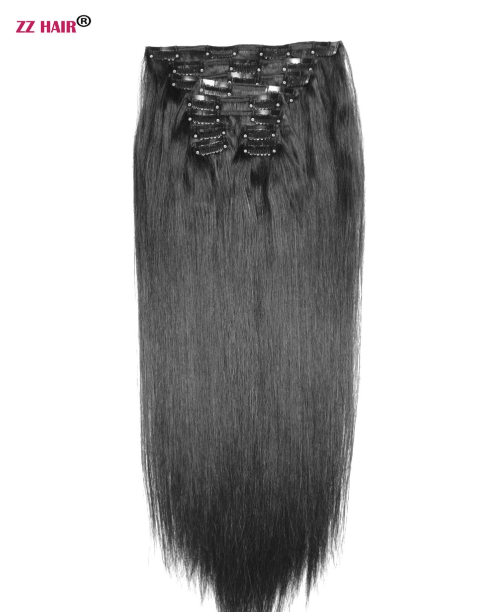 16-28 inches 10pcs Set 280g 100% Brazilian Remy Clip-in Human Hair Extensions Clips Full Head Natural Straight
16-28 inches 10pcs Set 280g 100% Brazilian Remy Clip-in Human Hair Extensions Clips Full Head Natural Straight