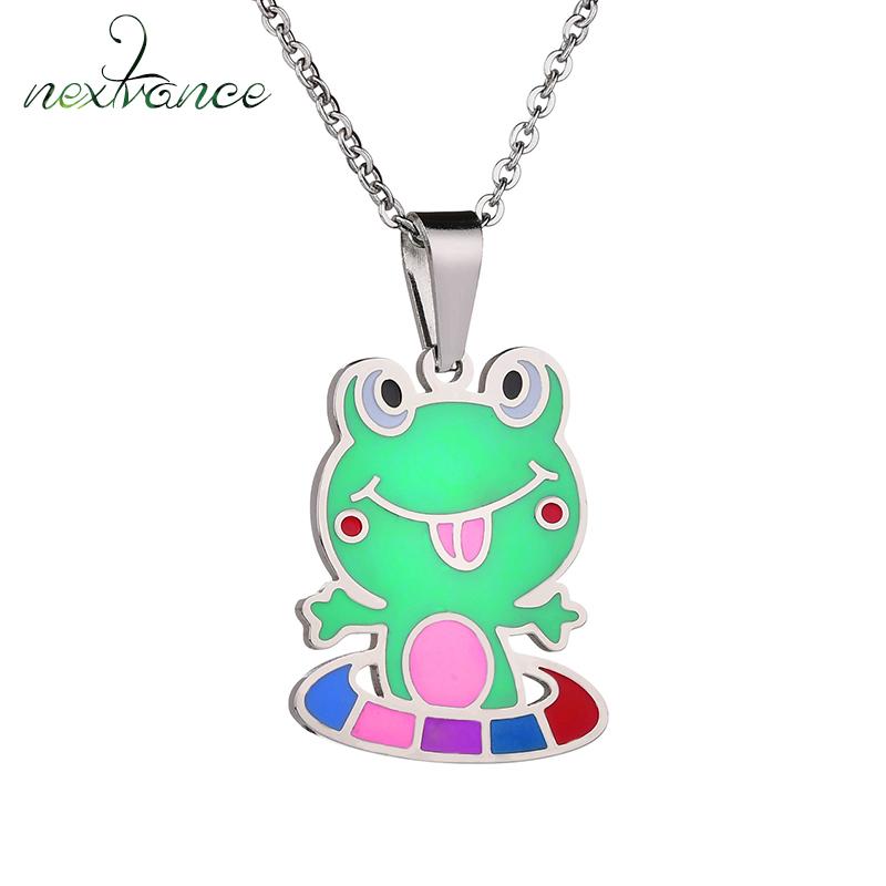 Pendant Necklaces Nextvance Swimming Frog Charm Necklace Stainless Steel Animal 50cm Chain For Boy Girl Gift Coller, Silver
Pendant Necklaces Nextvance Swimming Frog Charm Necklace Stainless Steel Animal 50cm Chain For Boy Girl Gift Coller, Silver