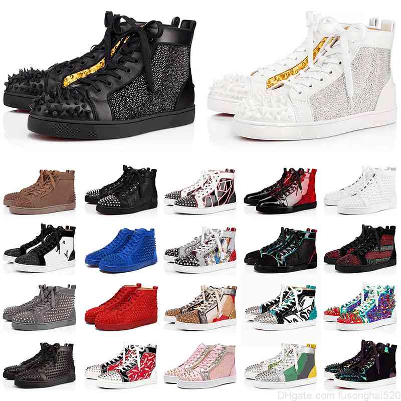 Luxurys Designers Red Bottom Men's Women's Leather Suede Casual Shoes Authentic Platform sneakers All Black Loafers White Bottoms Vintage, Item #3
Luxurys Designers Red Bottom Men's Women's Leather Suede Casual Shoes Authentic Platform sneakers All Black Loafers White Bottoms Vintage, Item #3