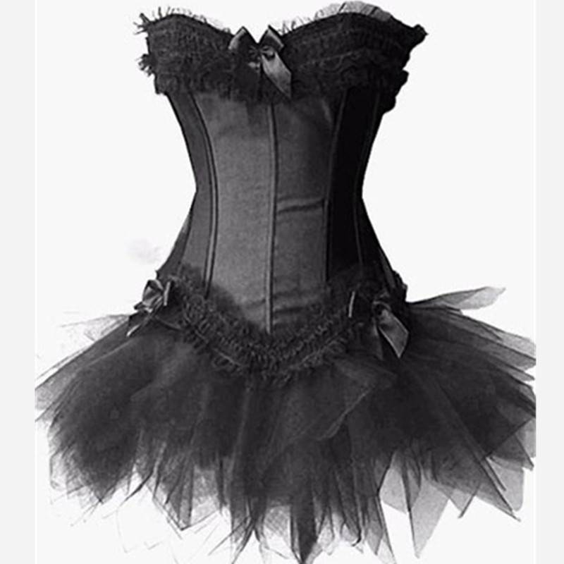 Woman Bustiers 2014 New Sexy Satin Lingerie Lace Corset Top + G-string + Skirt Bustier Mini Tutu Wedding Dress Costume 4 Color 5, As shown
Woman Bustiers 2014 New Sexy Satin Lingerie Lace Corset Top + G-string + Skirt Bustier Mini Tutu Wedding Dress Costume 4 Color 5, As shown